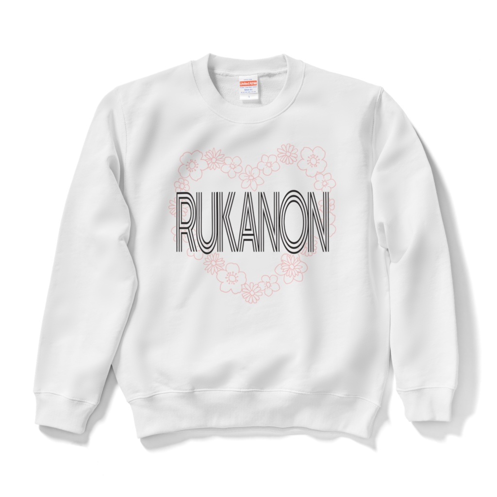 RUKANON主張激しめトレーナー(ホワイト)