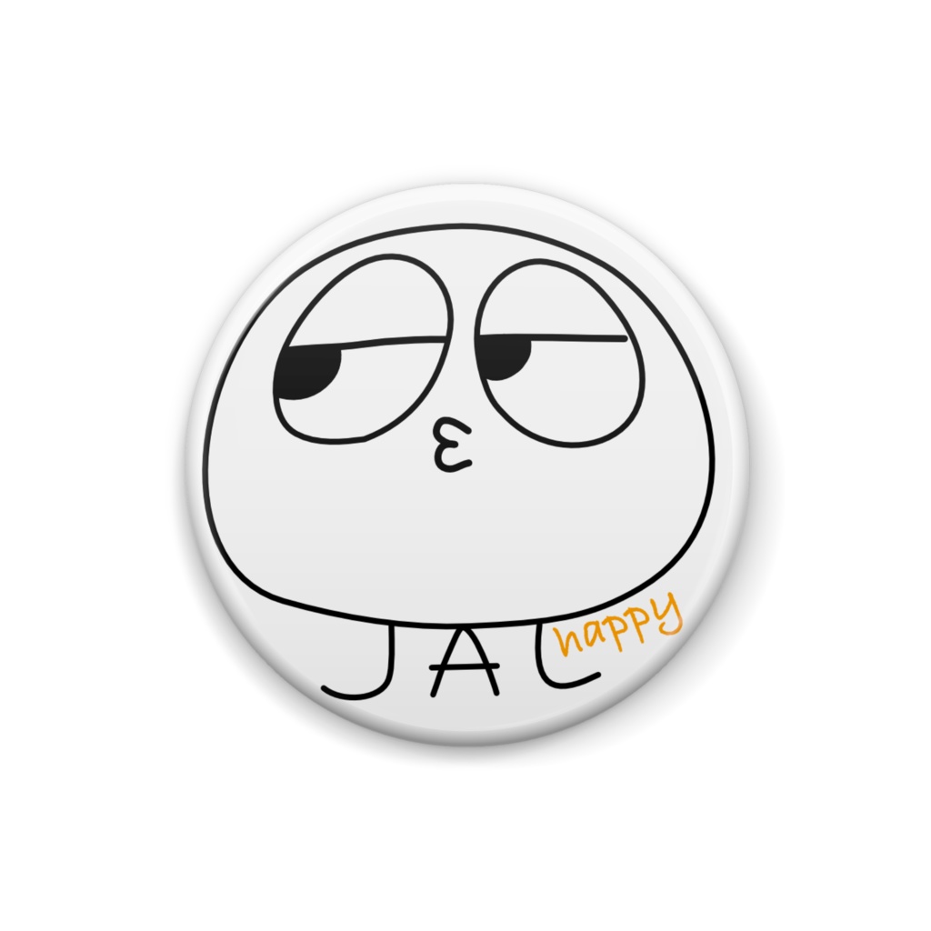 クラゲの缶バッチ