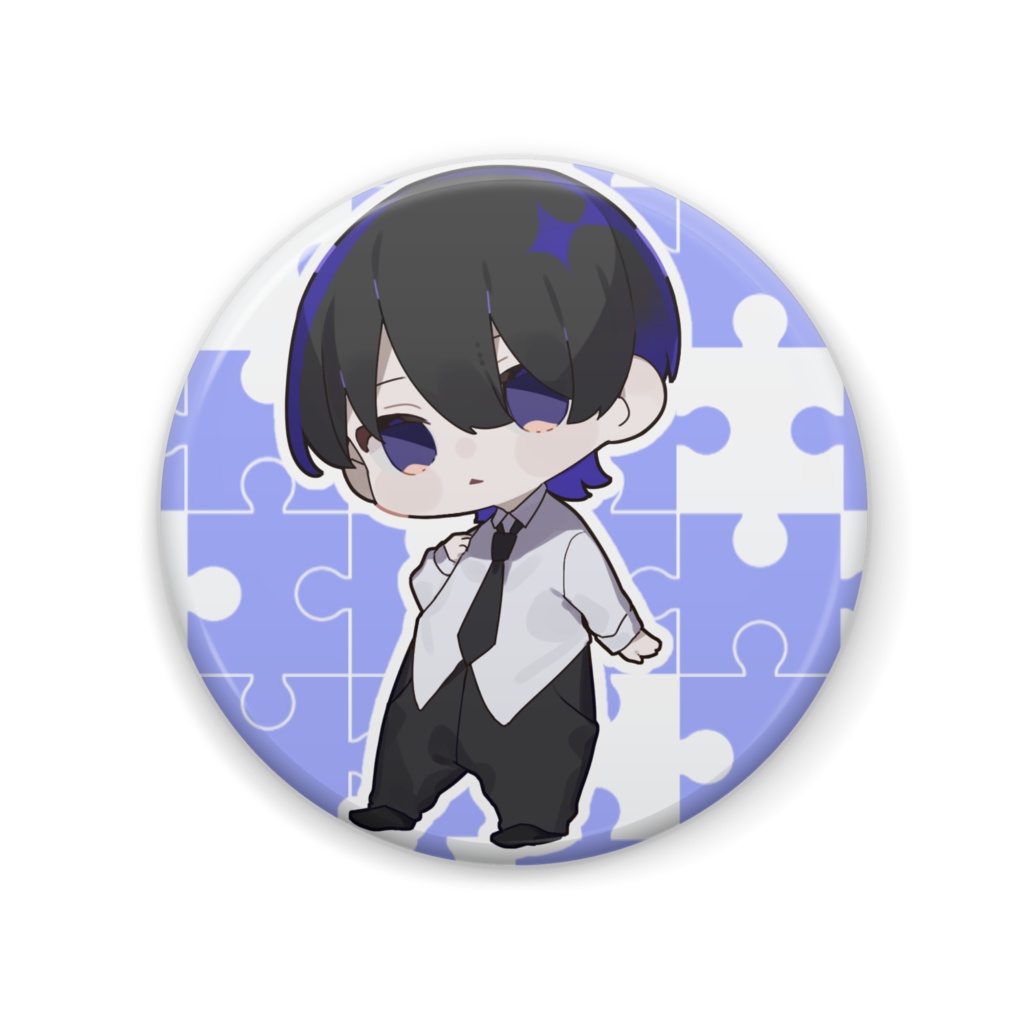 黎 缶バッジ(デフォルメ)