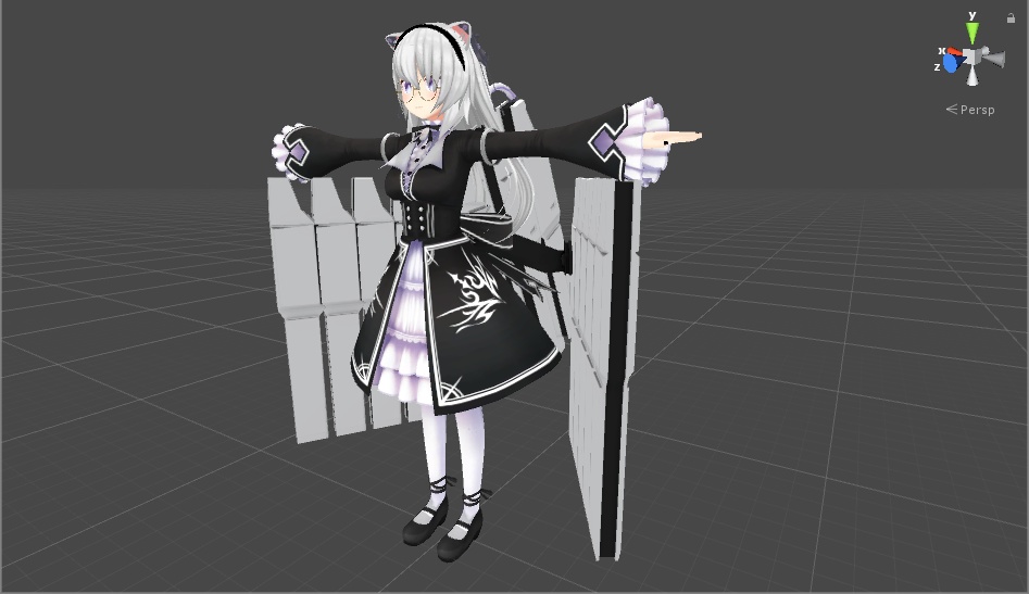 ますきゃっと用追加武装 「back pack + PIT」