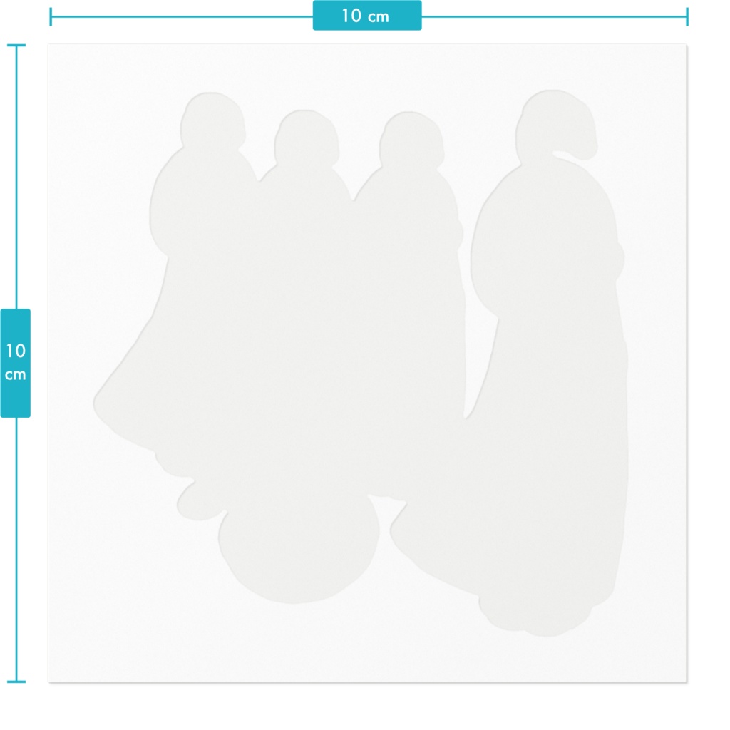 豆和尚さんステッカー