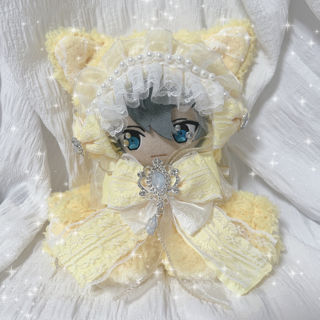 あんスタ ぬい服 16㎝ おすわりイエロー猫ちゃん