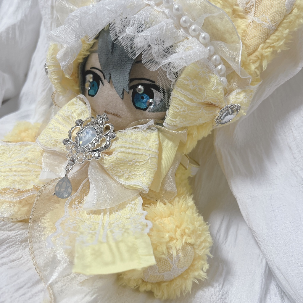 あんスタ ぬい服 16㎝ おすわりイエロー猫ちゃん