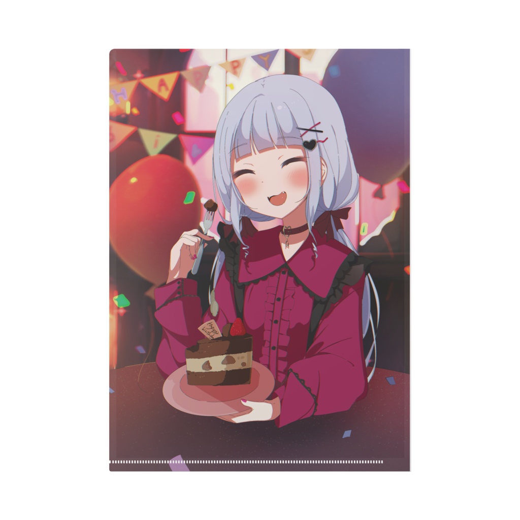 降羽める クリアファイル バースデー2023 ver.