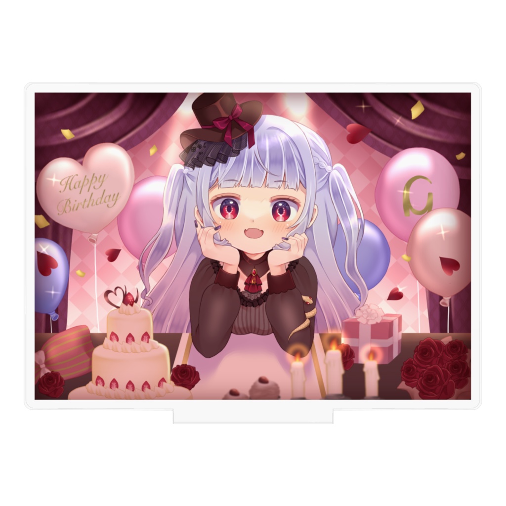 降羽める アクリルスタンド バースデー2022 ver.