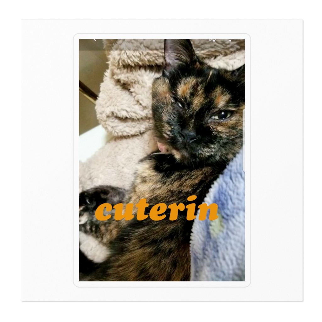 cuterinステッカー