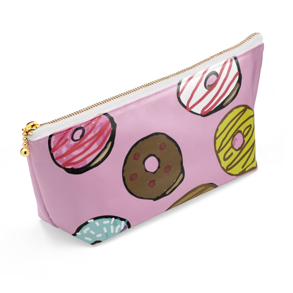 カラフルドーナツポーチ