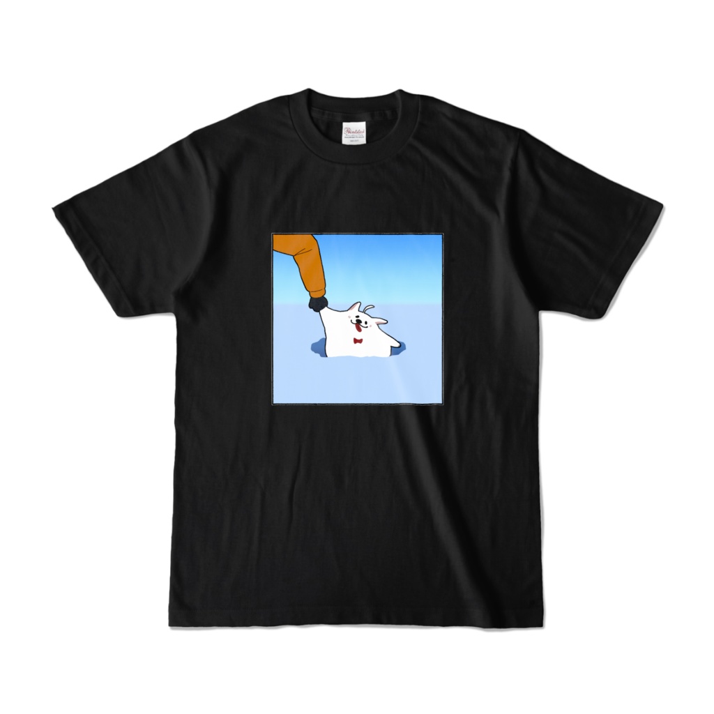 カモン!いぬTシャツ ブラック