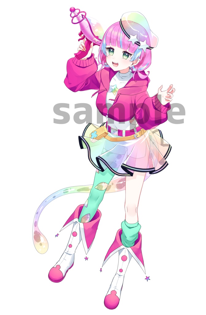 アクリルフィギュアA【アライ・ライム】