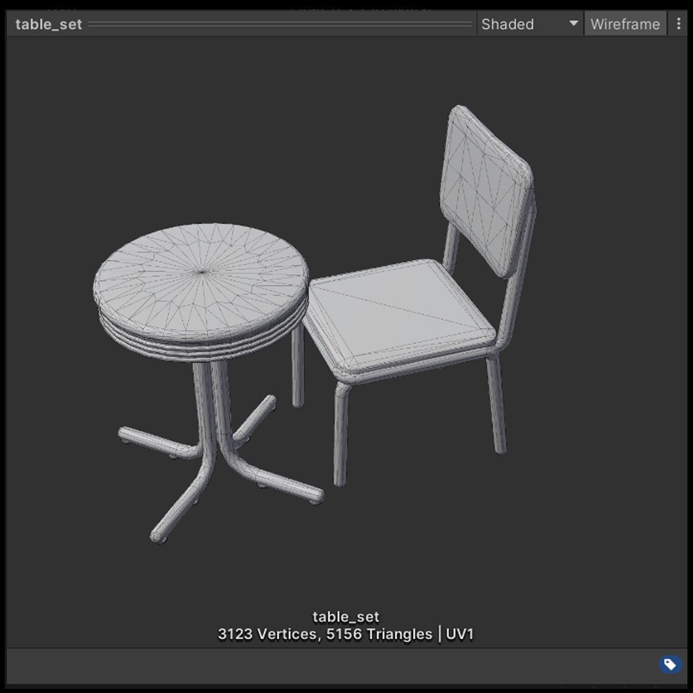 アメリカンテーブルセット【URP】