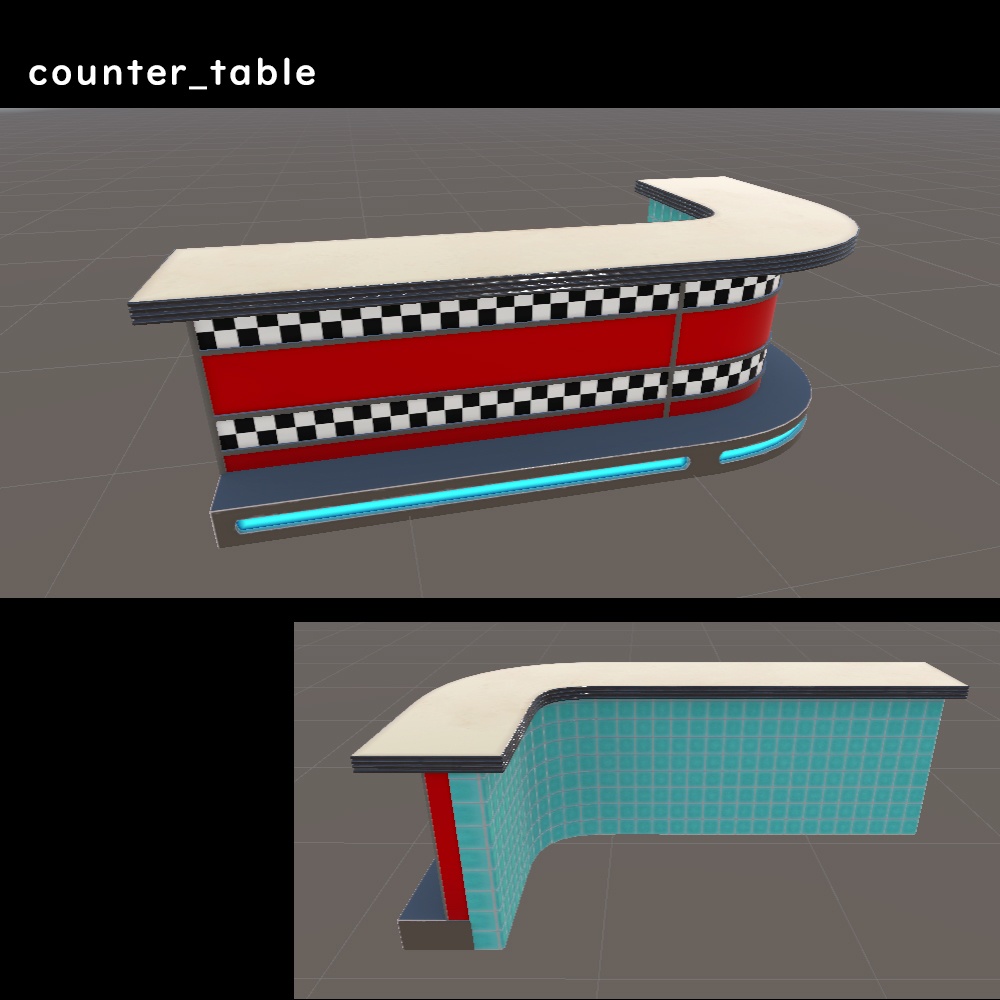 ダイナー家具セット9点【Built In】⋆20240218更新