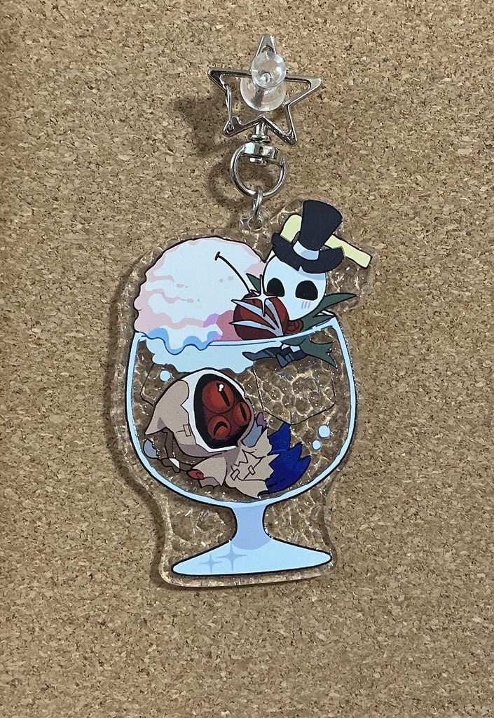ミニハスリパアクキー(クリア)