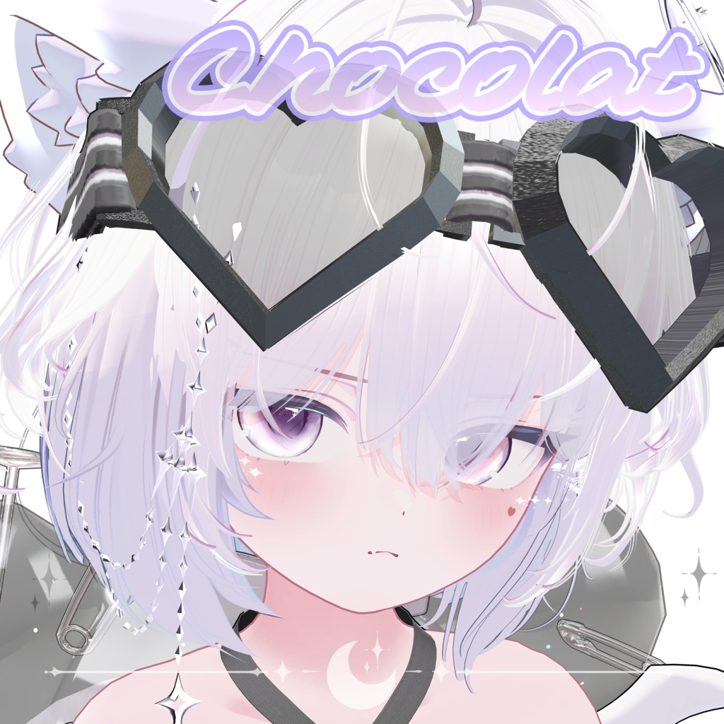 ☆Moon's surface☆ - eye texture&makeup&particle