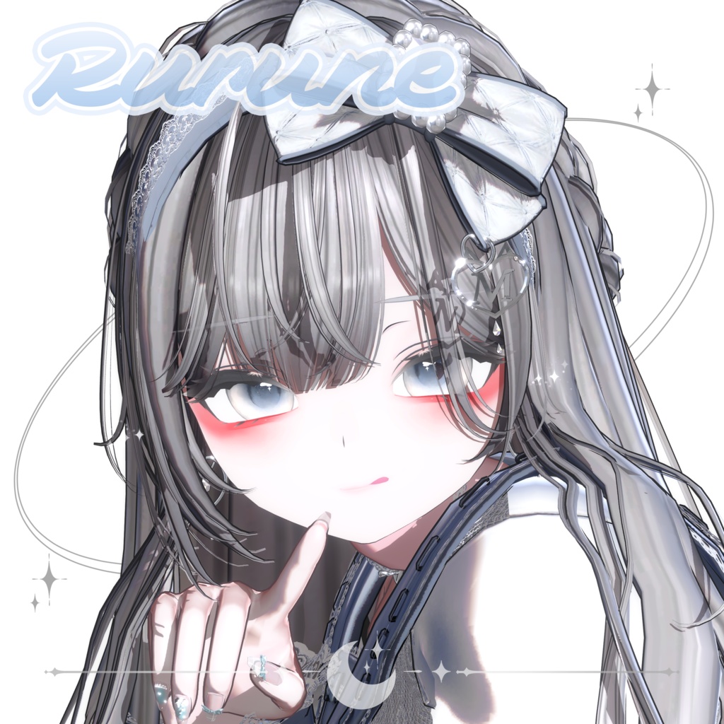 ☆Moon's surface☆ - eye texture&makeup&particle