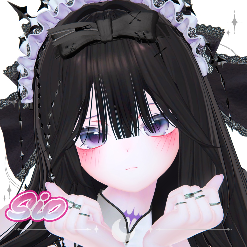 ☆Moon's surface☆ - eye texture&makeup&particle