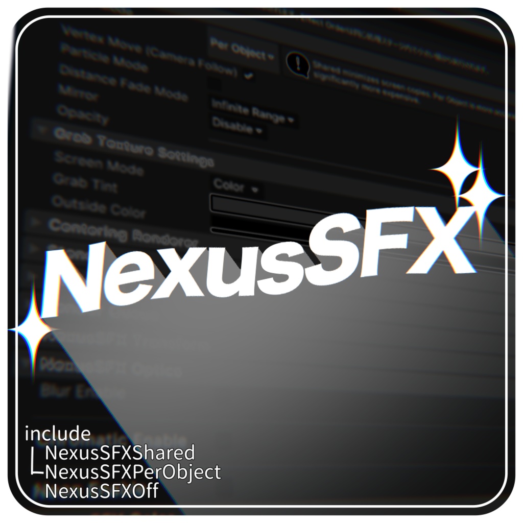 【無料】NexusSFX|Unity / Screen-Space Shader