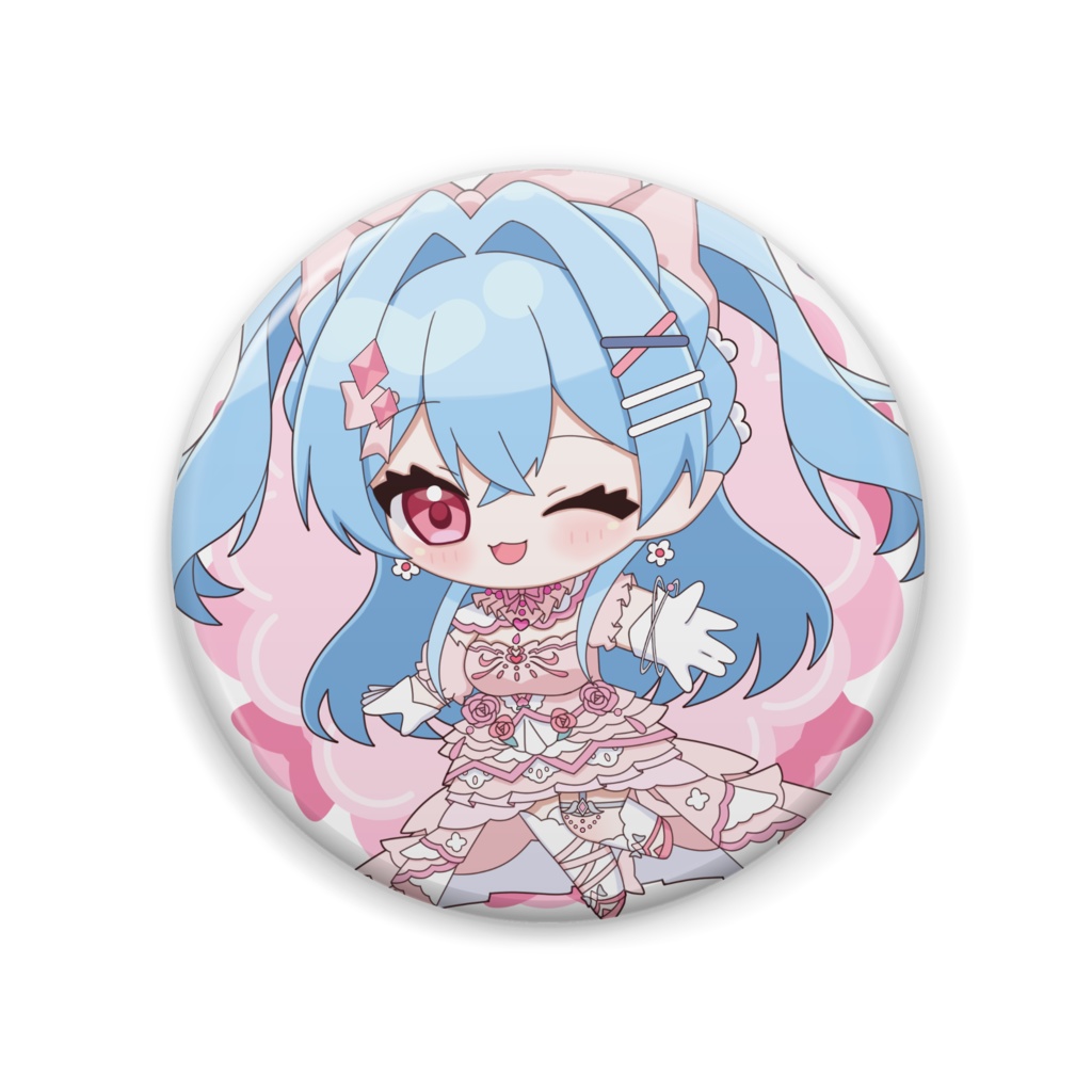 SDアイドルもも缶バッジ