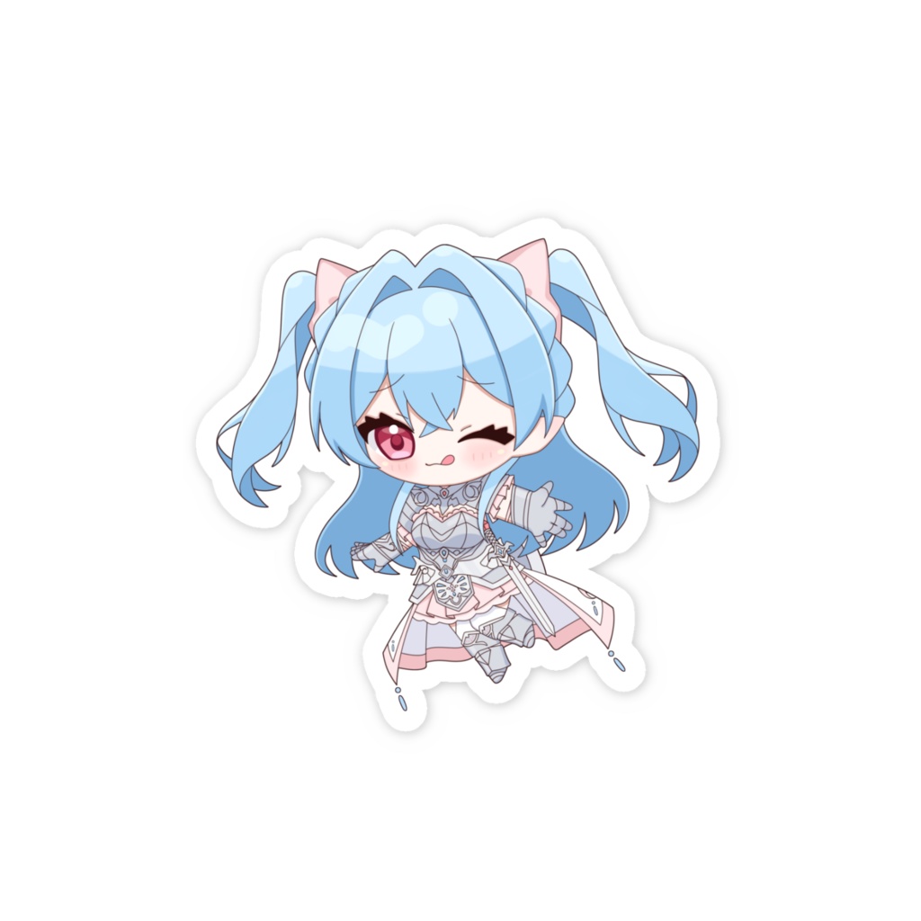 SD勇者ももスマホステッカー