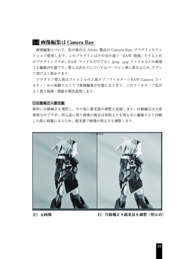 模型同人誌を支える技術