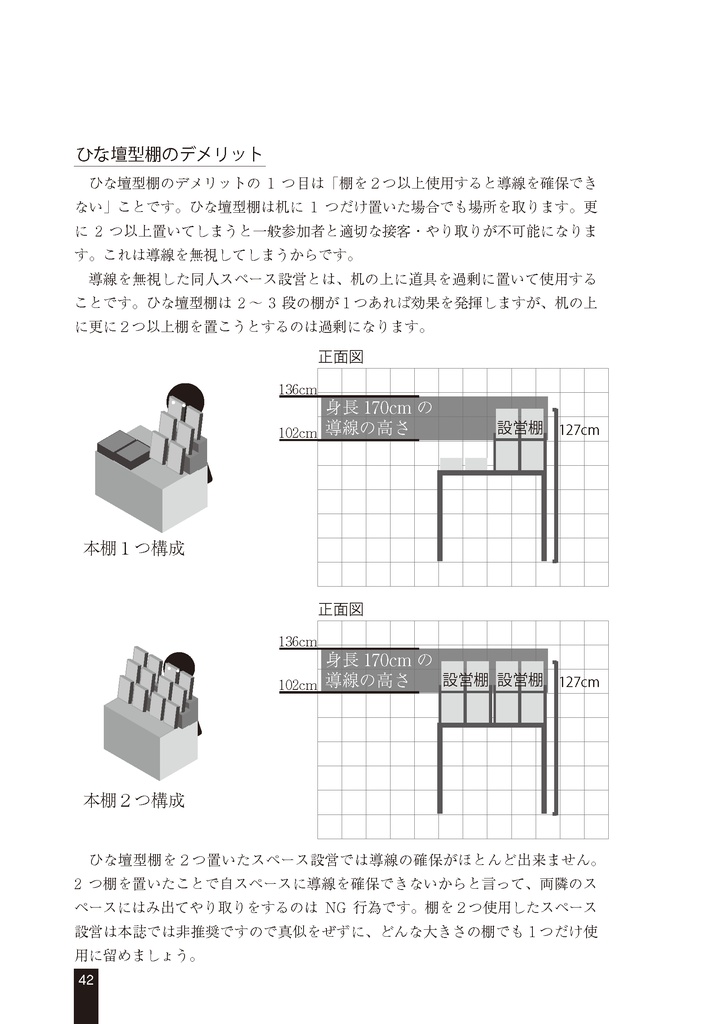 スペース設営を支える技術