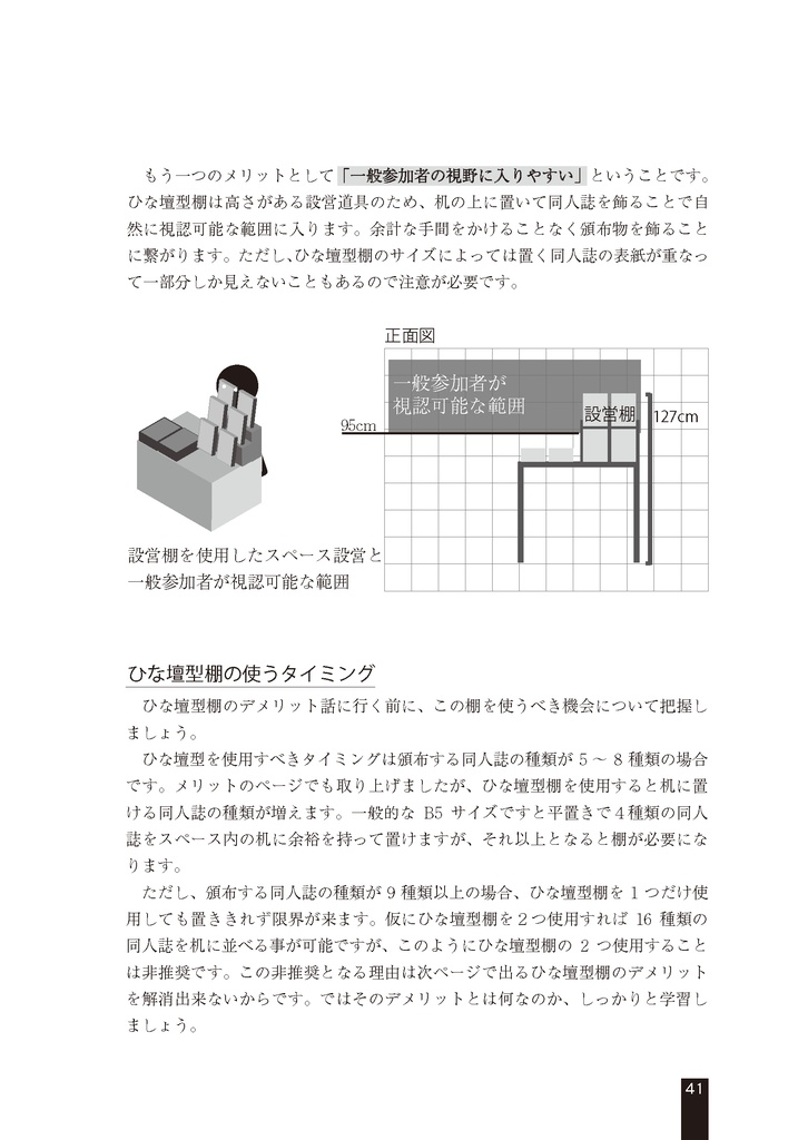 スペース設営を支える技術