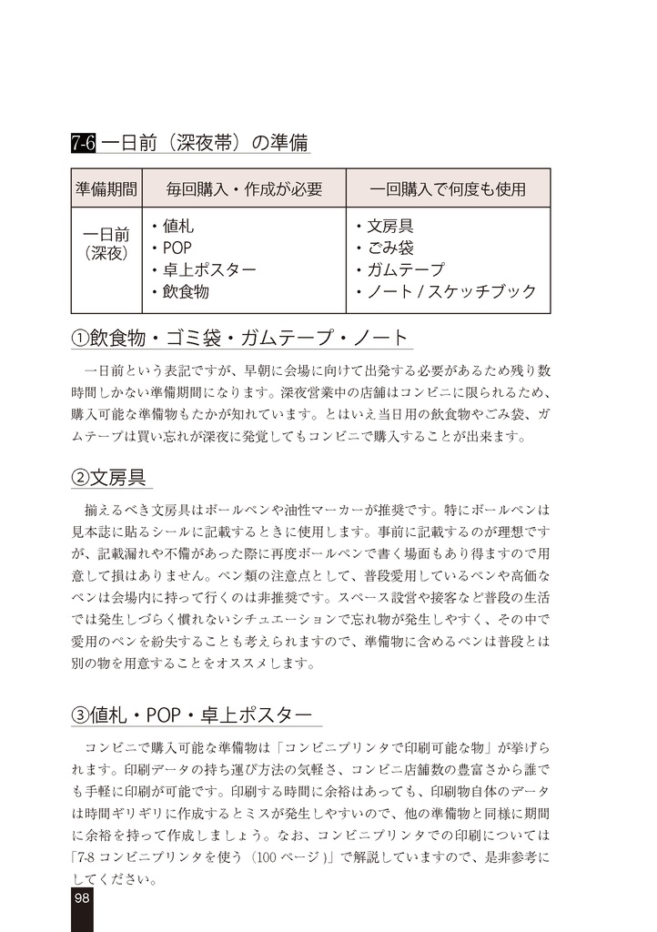 スペース設営を支える技術2