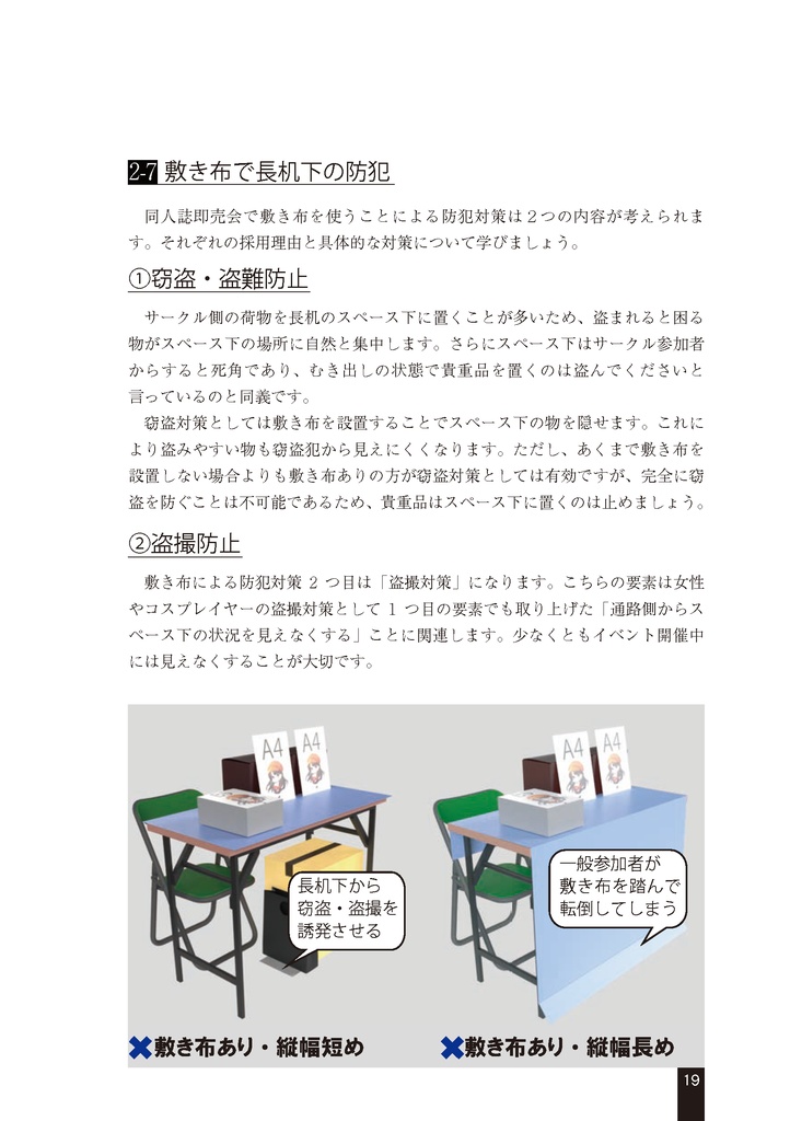 スペース設営を支える技術2