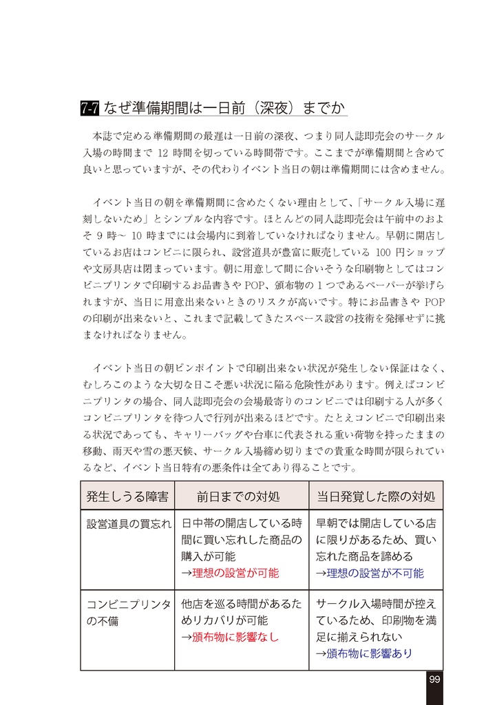 スペース設営を支える技術2