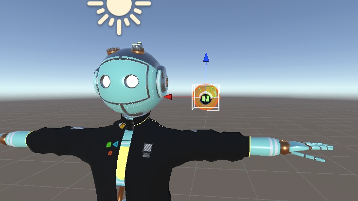 VRCHAT Robot Follower.