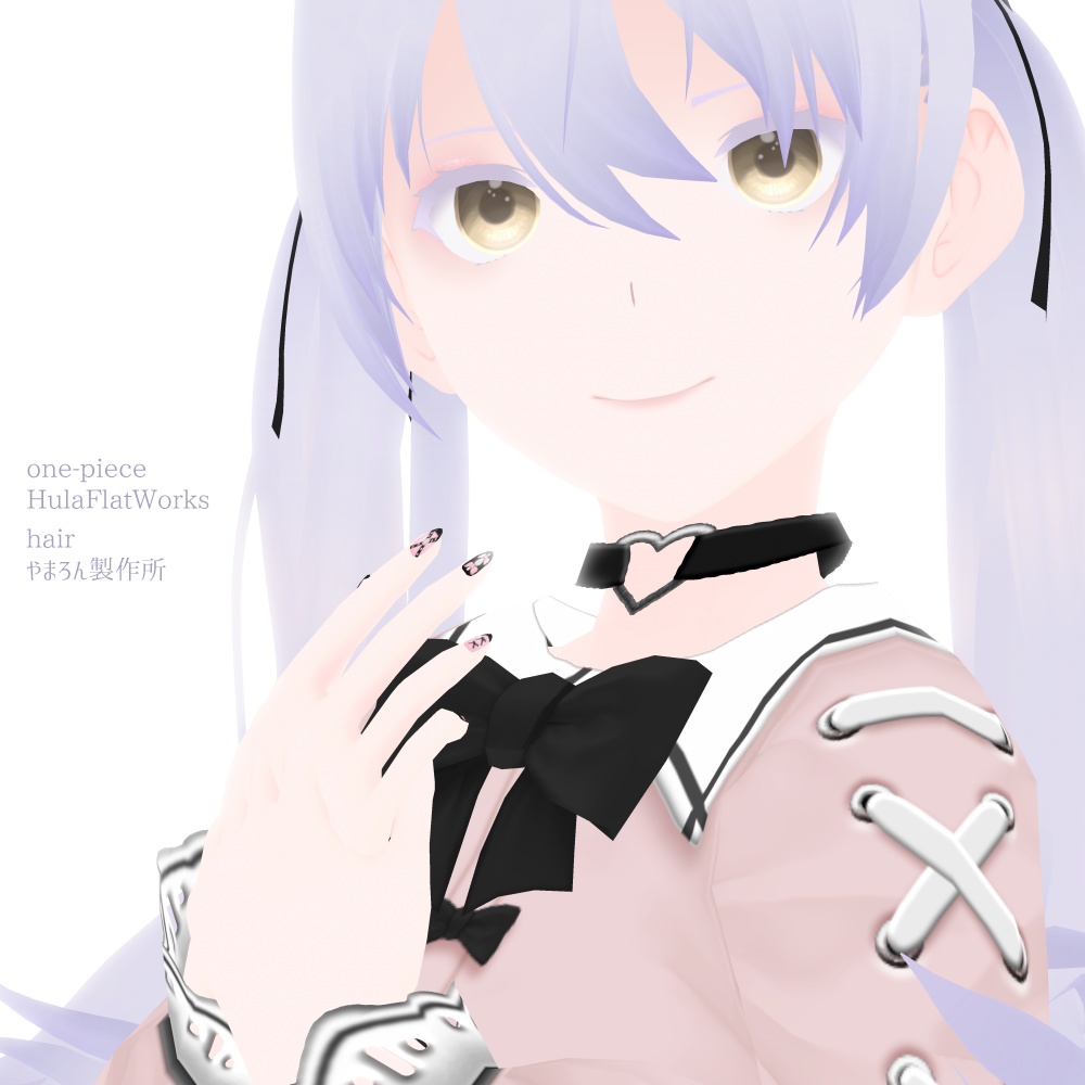 【無料あり】やみかわネイル【VRoid用テクスチャ】