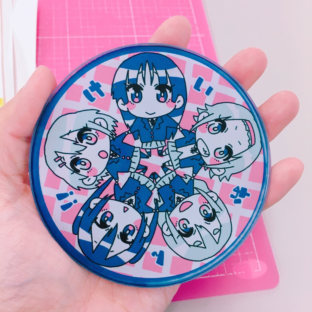 HTTガラスコースター