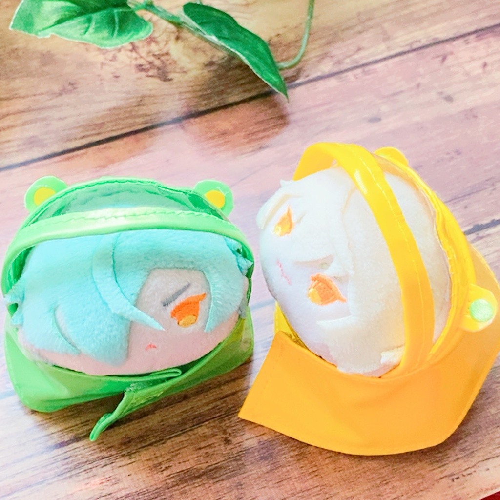 カエルチャンレインポンチョ(&こっそりウーパールーパー)