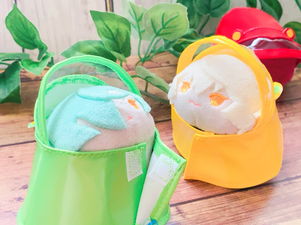 カエルチャンレインポンチョ(&こっそりウーパールーパー)