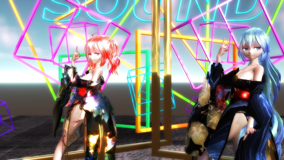 【無料MMDモデル】Tda式改変初音ミク kimono style