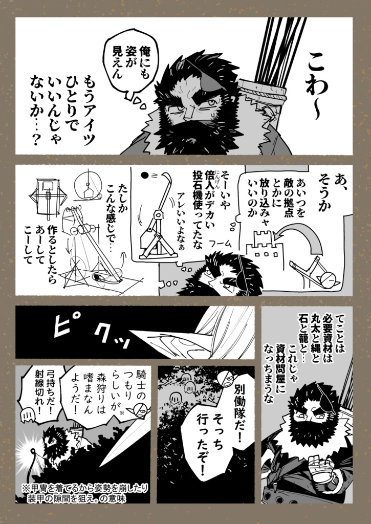 斧振りエルフと弓引きドワーフ 小篇集1