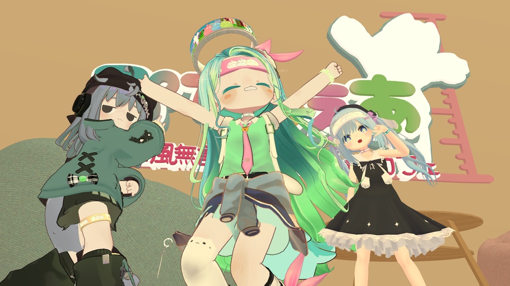 【3Dモデル】ぷちしぇあリング