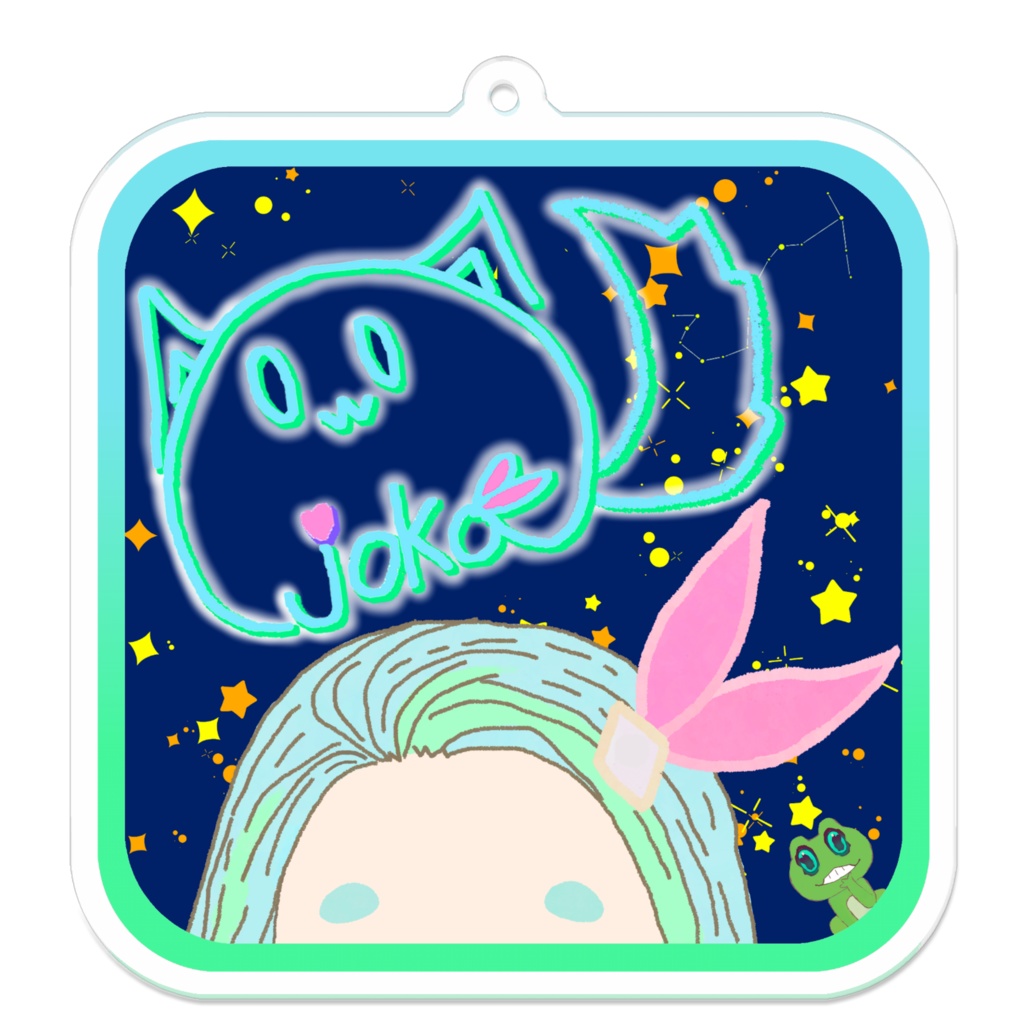 【リアルアイテム】【第三弾】ぷちしぇあおチビちゃんキャストキーホルダー
