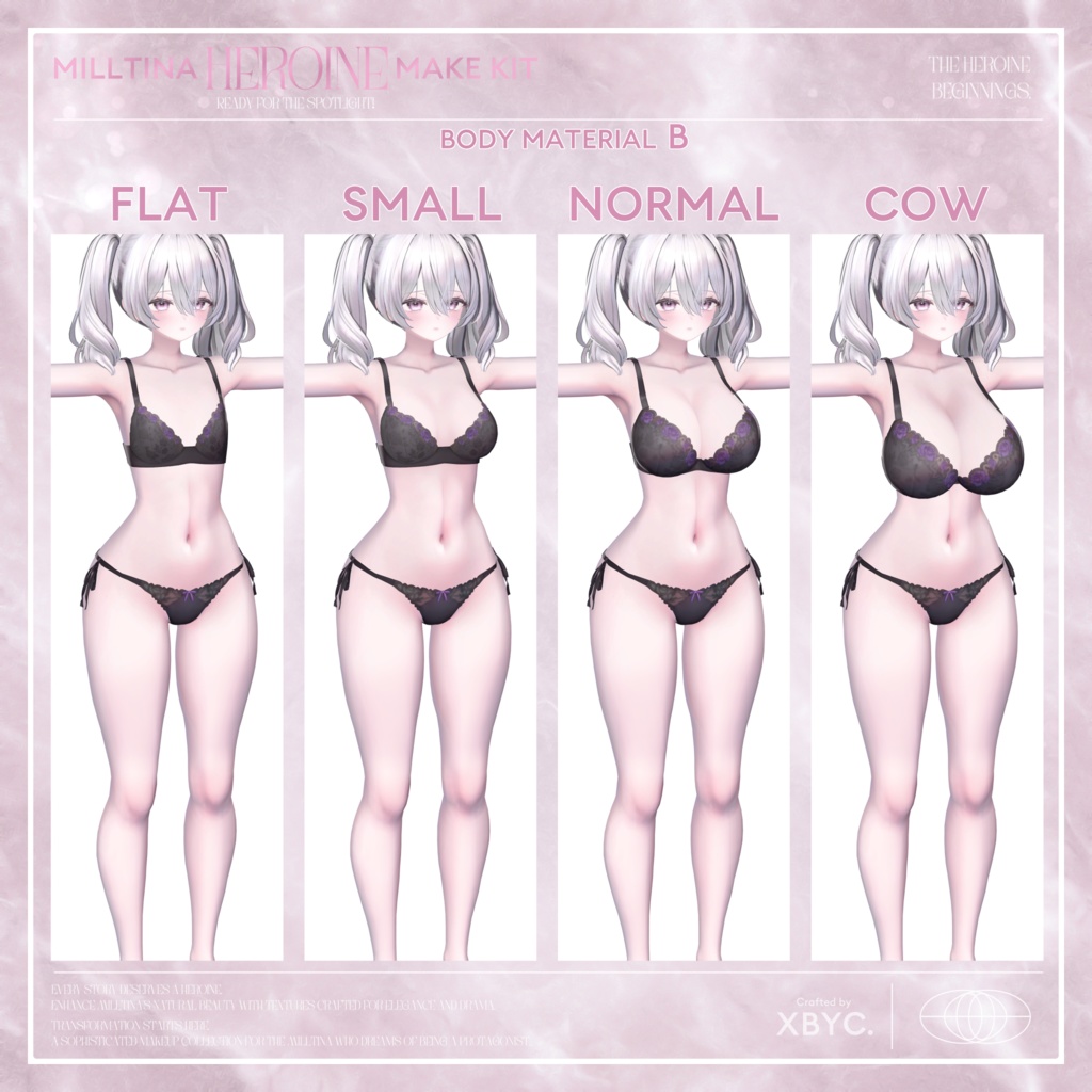 【💗Milltina💗】Face&BodyMakeup+Eye+FaceAnimation【ミルティナ専用メイク】