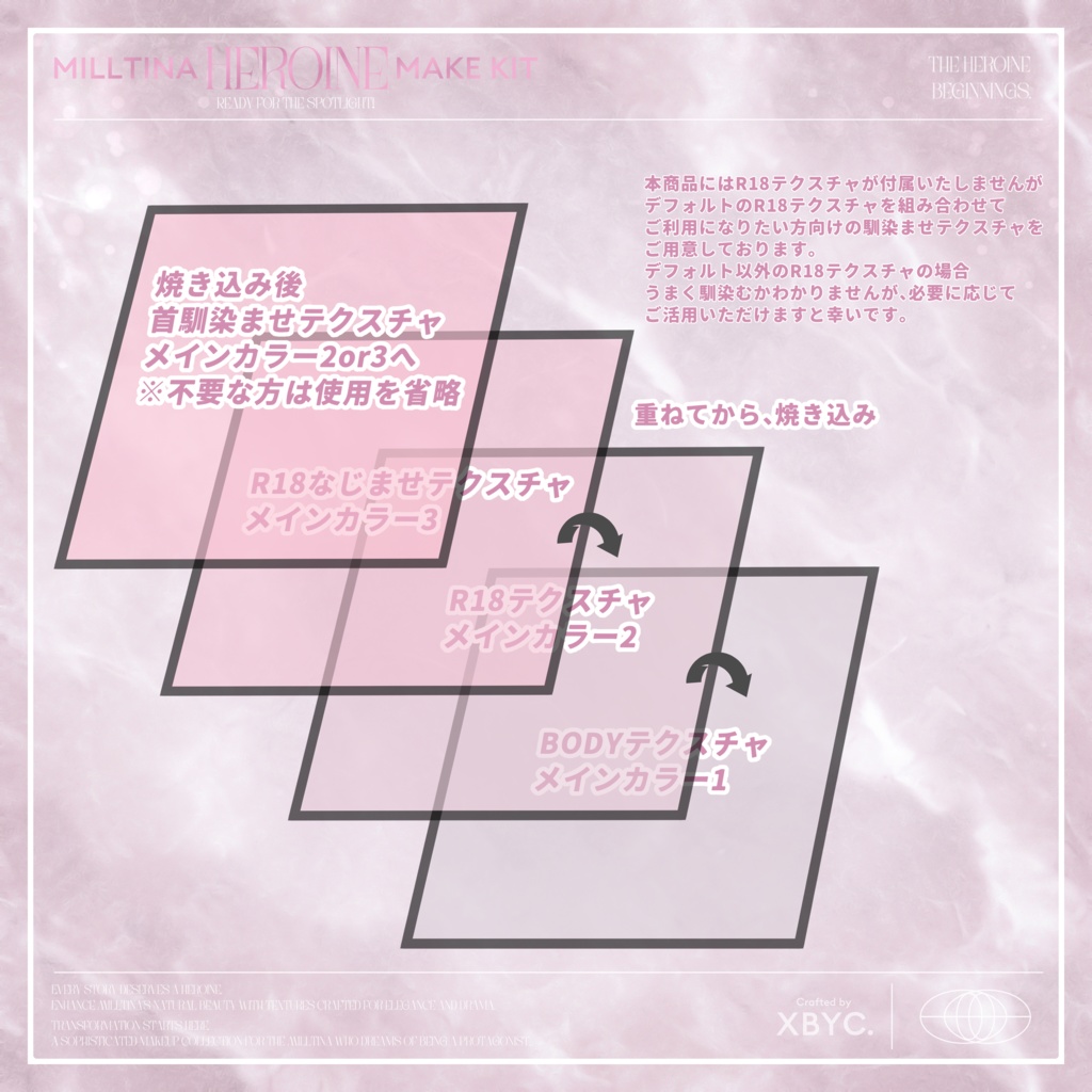 【💗Milltina💗】Face&BodyMakeup+Eye+FaceAnimation【ミルティナ専用メイク】