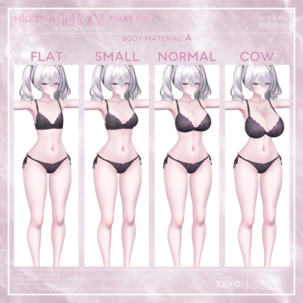 【💗Milltina💗】Face&BodyMakeup+Eye+FaceAnimation【ミルティナ専用メイク】