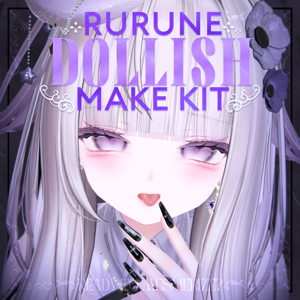 【💜RURUNE💜】Face&BodyMakeup+Eye+FaceAnimation【ルルネ専用メイク】