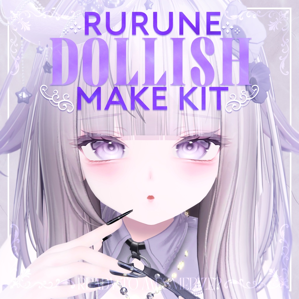 【💜RURUNE💜】Face&BodyMakeup+Eye+FaceAnimation【ルルネ専用メイク】