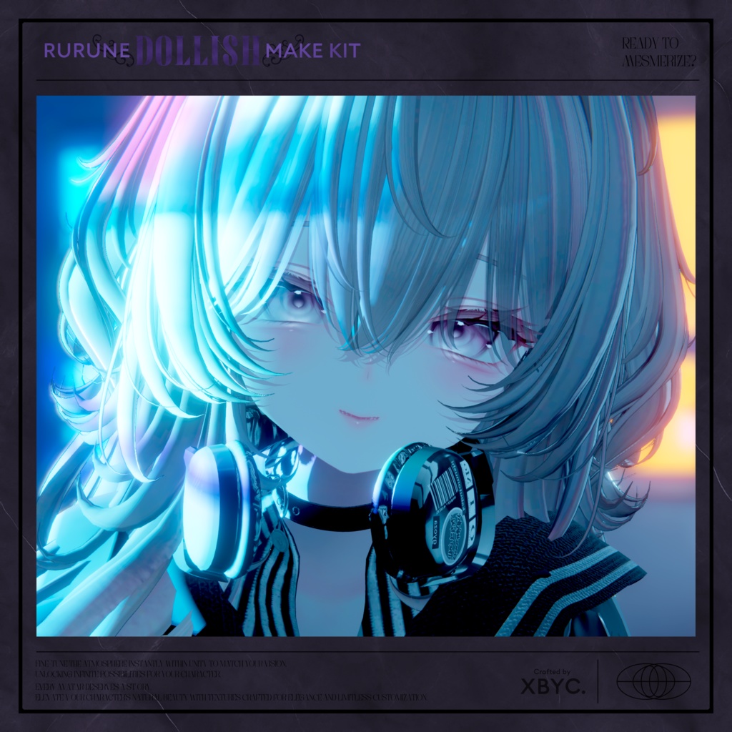 【💜RURUNE💜】Face&BodyMakeup+Eye+FaceAnimation【ルルネ専用メイク】