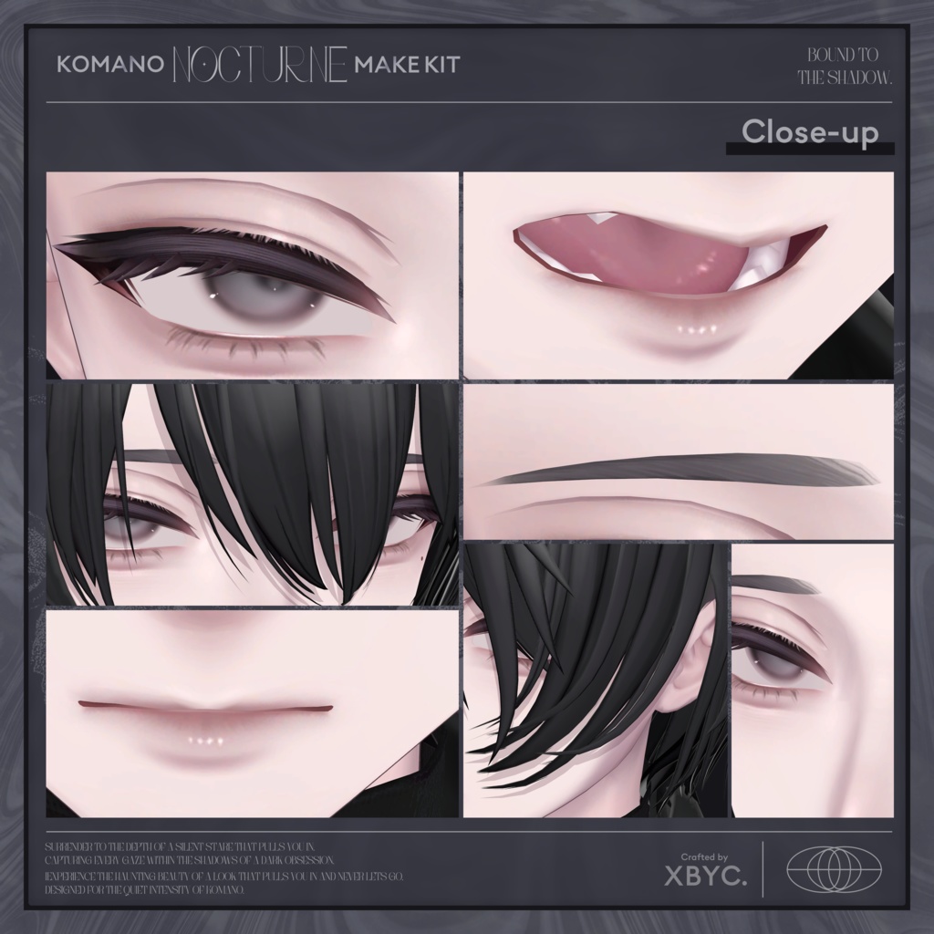 !!SALE!!【🩶KOMANO🩶】FaceMakeup+Eye+BodyMaterial【狛乃専用メイク】