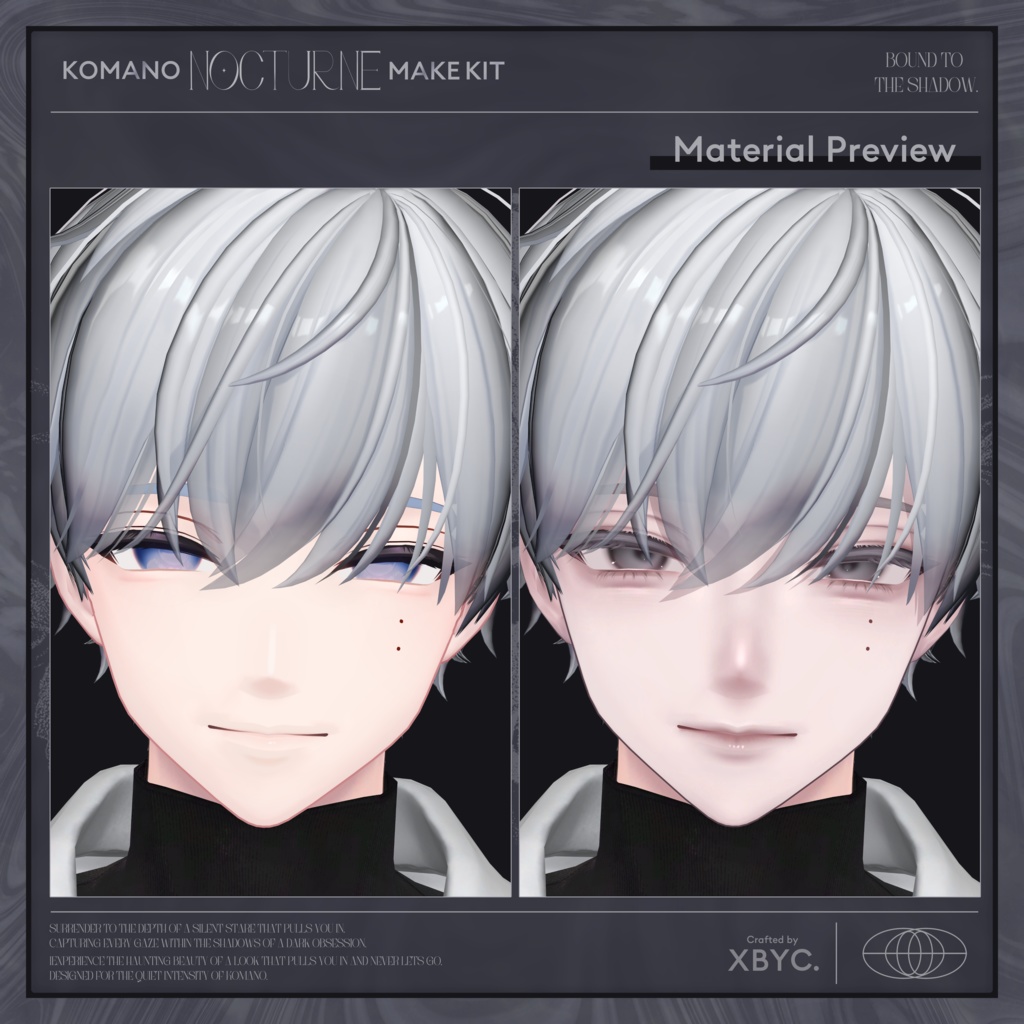 !!SALE!!【🩶KOMANO🩶】FaceMakeup+Eye+BodyMaterial【狛乃専用メイク】