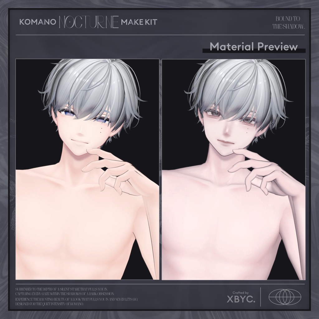 !!SALE!!【🩶KOMANO🩶】FaceMakeup+Eye+BodyMaterial【狛乃専用メイク】
