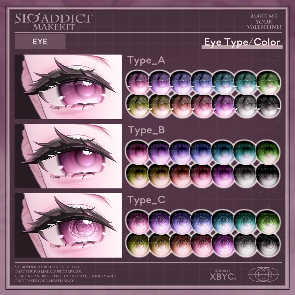 ❣️4/3~販売❣️【💘SIO💘】Makeup&EyeTexture【Sio/しお専用メイク】