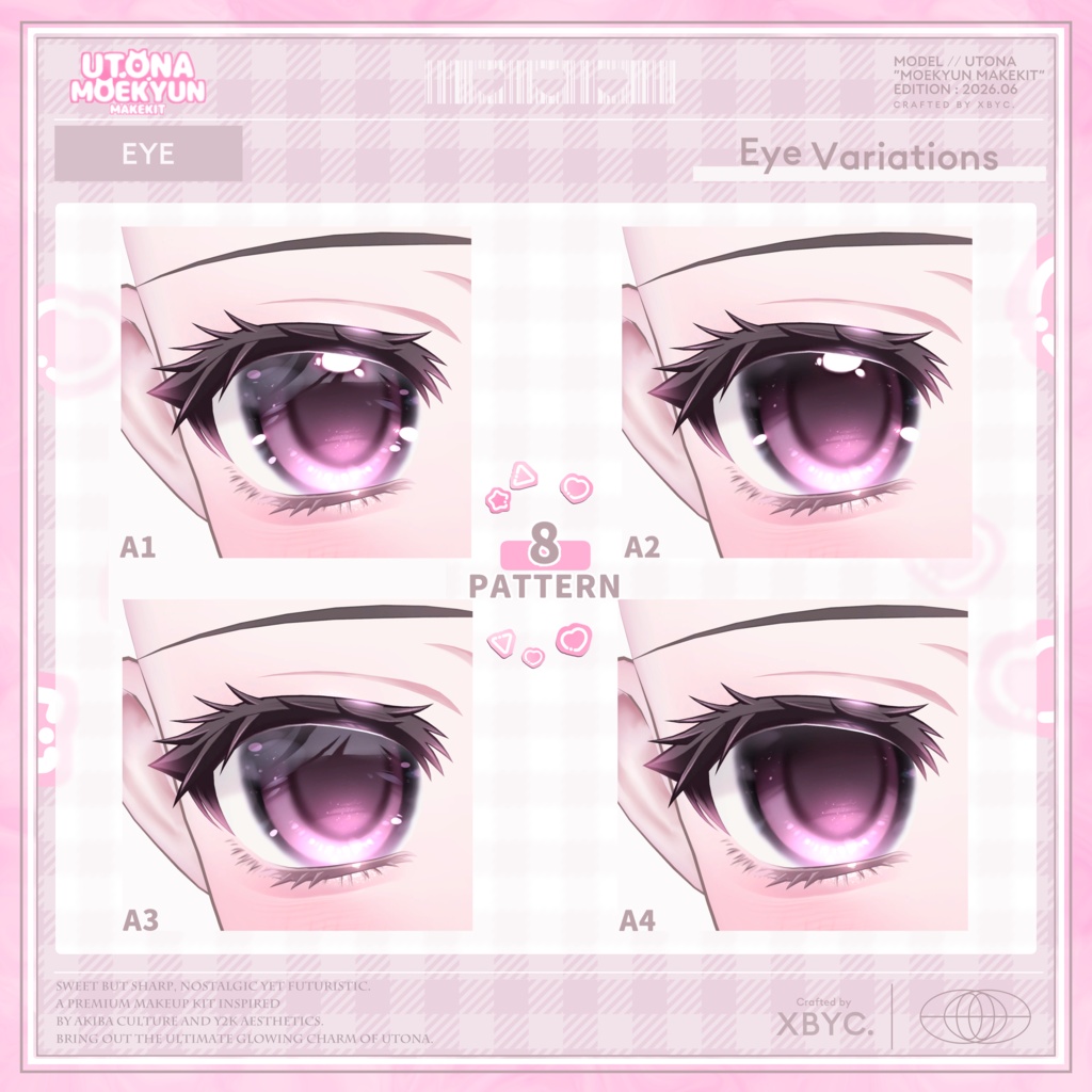 【💓UTONA💓】BodyMaterial&Makeup&EyeTexture【ウトナ専用メイク】