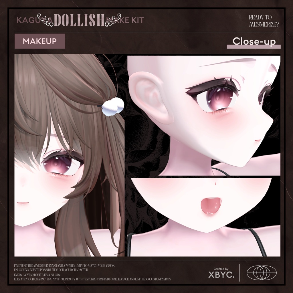 !!!SALE!!!【🦊KAGUYA🦊】Makeup&EyeTexture【輝夜専用メイク】