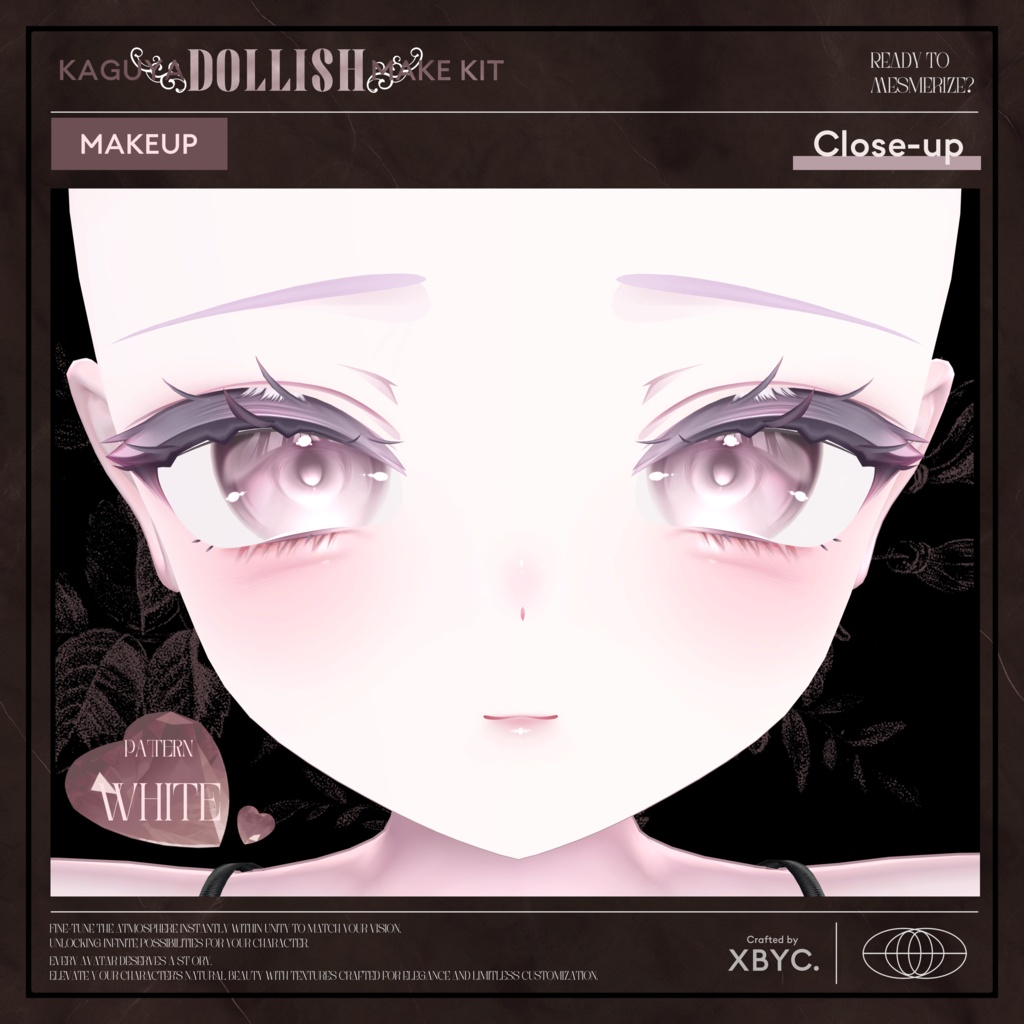 !!!SALE!!!【🦊KAGUYA🦊】Makeup&EyeTexture【輝夜専用メイク】